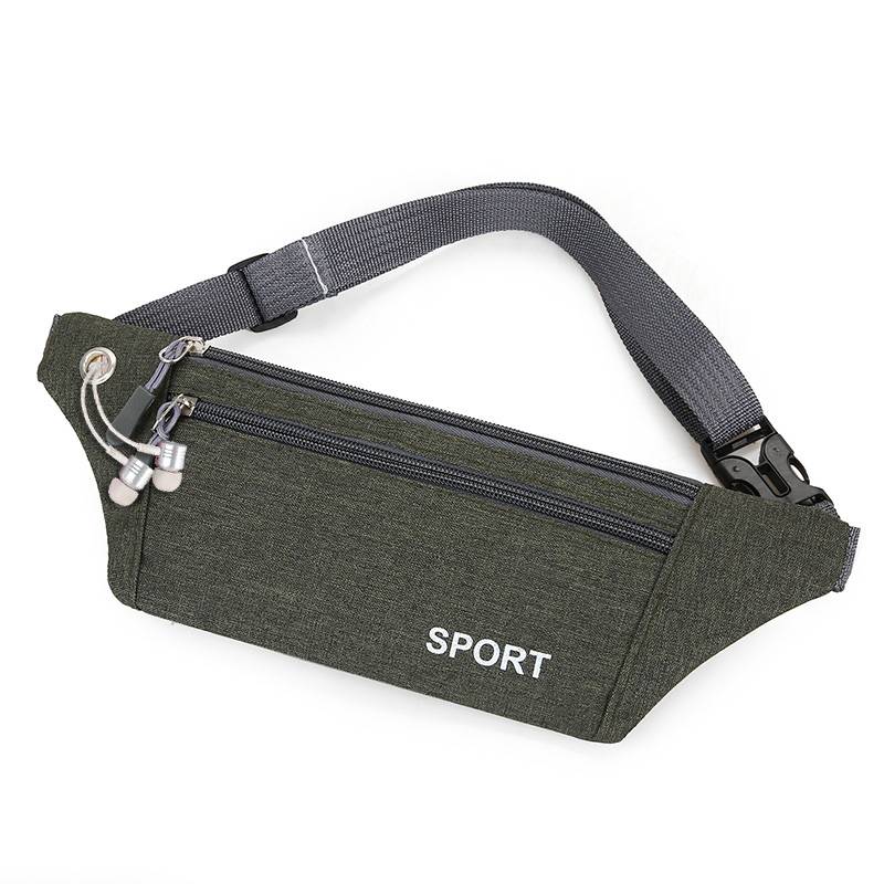 A sports cash bag for a girl with a cell phone bag for a man with a multi-purpose waterproof chest bag
