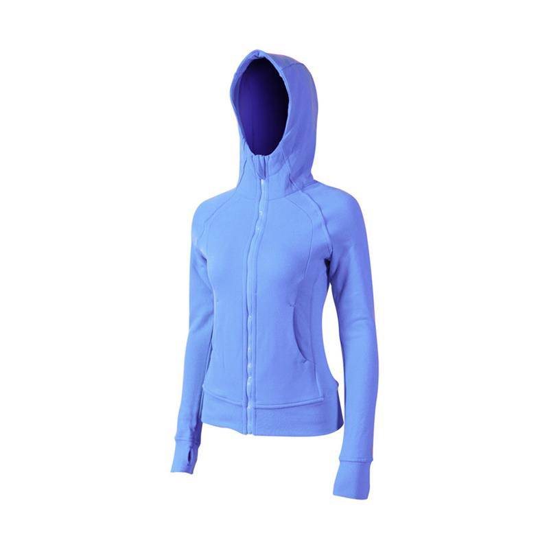 Autumn and winter plus mood yoga sports sweater high bombs soft outdoor running fitness training coat