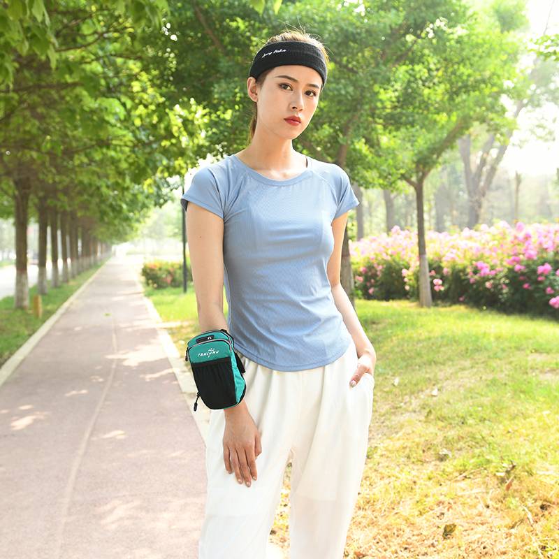 Running phone arm bag, sports phone arm kit, one-shoulder slant kit, common wrist bag for men and women, 6.5 inches