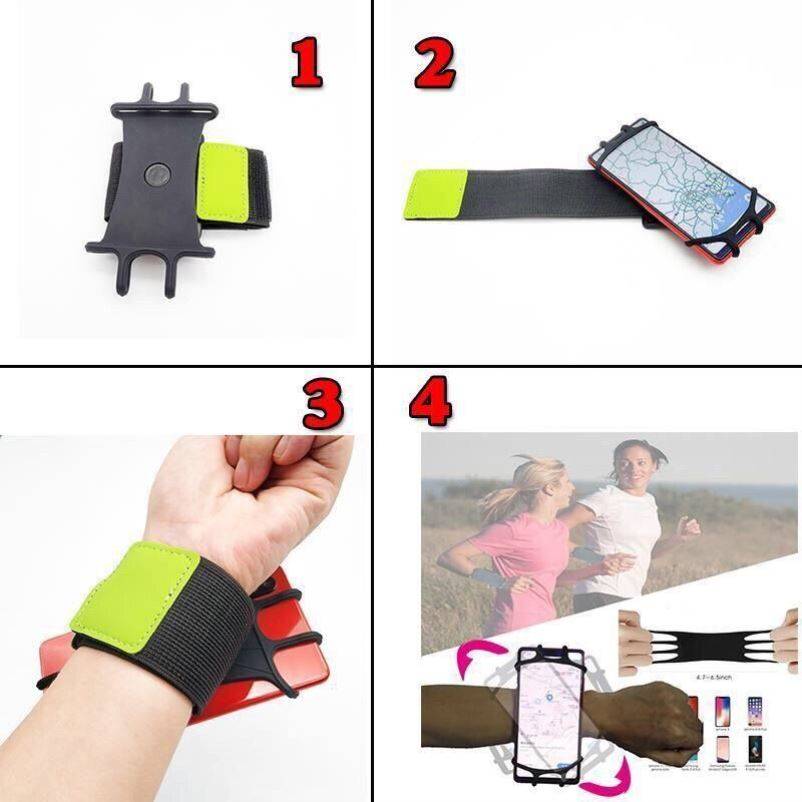 Driving on behalf of the outdoor arm elastic arm sleeve new men and women universal running riding wrist mobile phone bracket