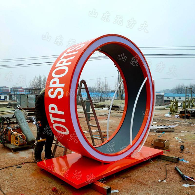 Children's interactive props Foot -Power Generation Live Hamster Sports Large stainless steel amusement equipment