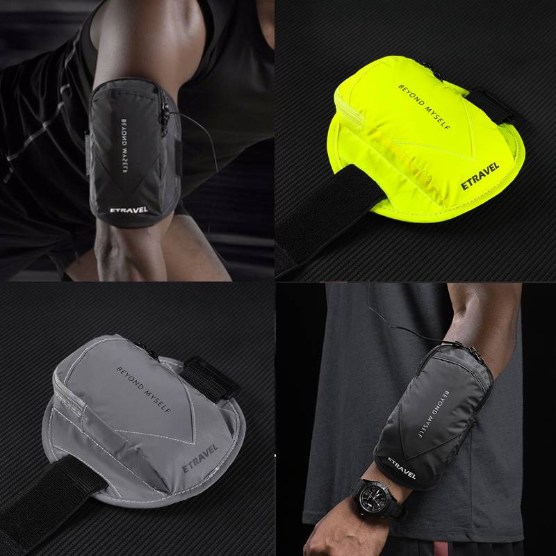 Japan JTTCAC running mobile phone bag armband sports mobile phone arm set night running arm bag men's wrist bag