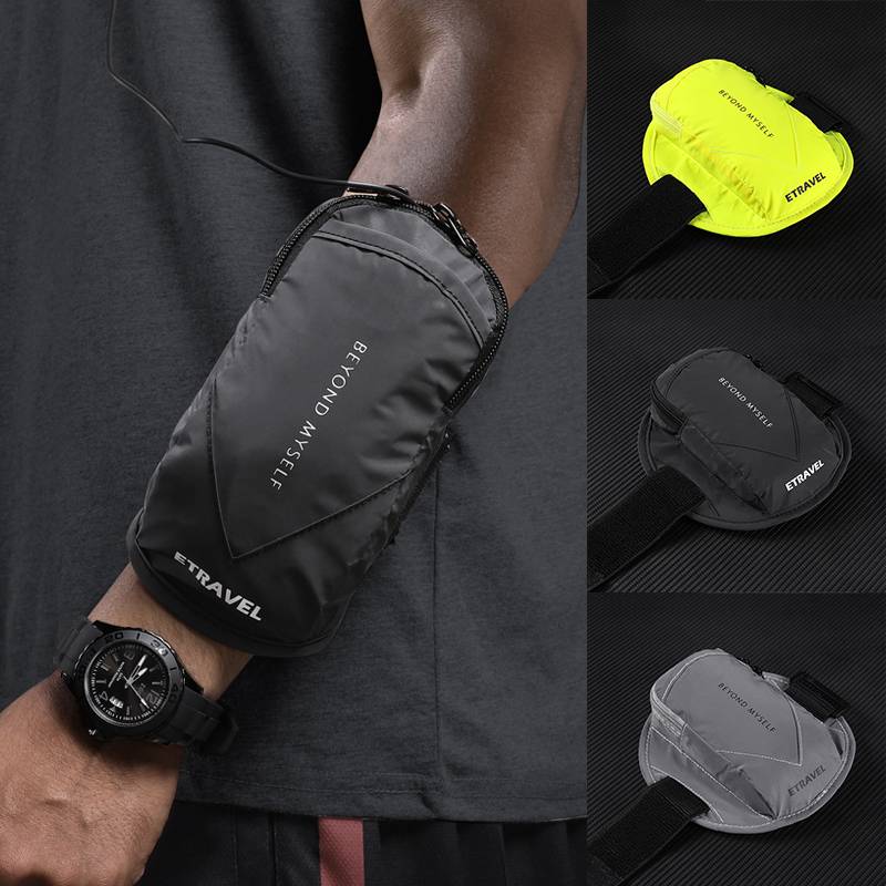 Japan JTTCAC running mobile phone bag armband sports mobile phone arm set night running arm bag men's wrist bag