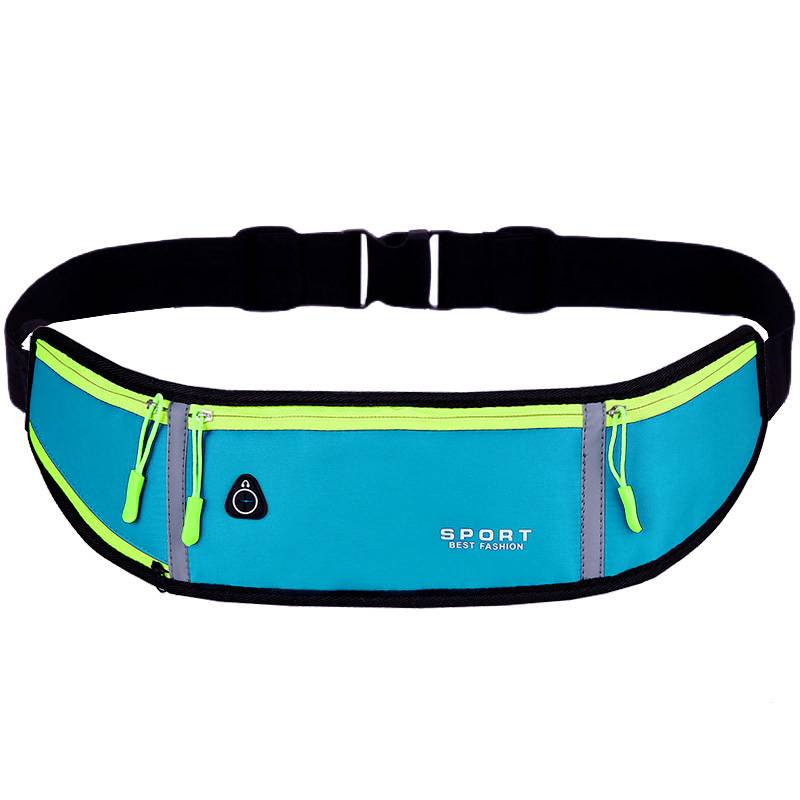Water invisibility super thin mini belt bag for men and women with a sports kit for outdoors