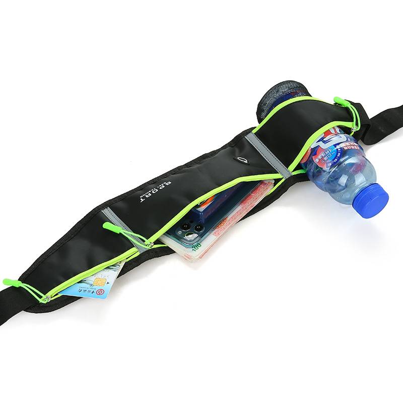 Water invisibility super thin mini belt bag for men and women with a sports kit for outdoors