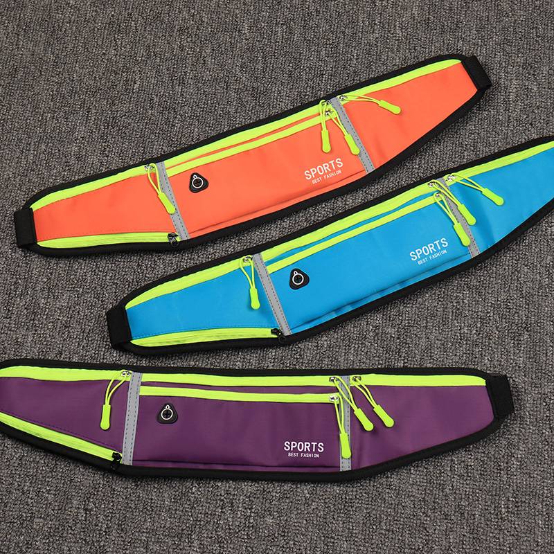 New sports waist bag running mobile phone bag summer outdoor equipment multi -function stealth ultra -thin waistband waterproof and fitness