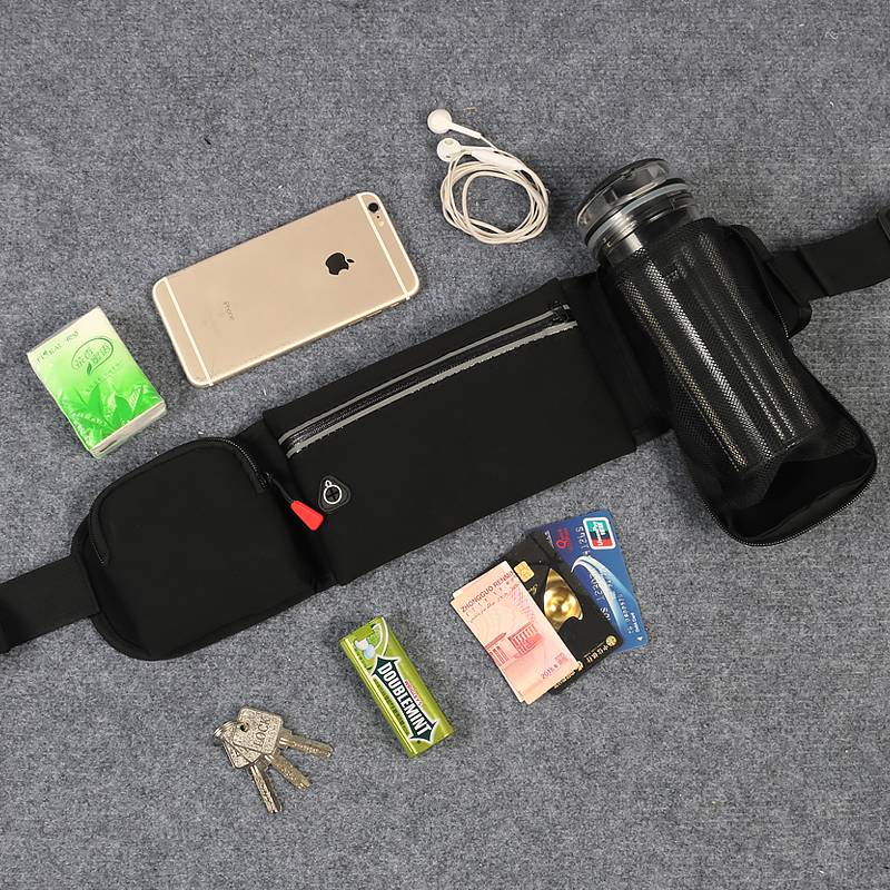 Invisible mobile phone packs, male and female sports and fitness outside the user's room, summer trip pot bags