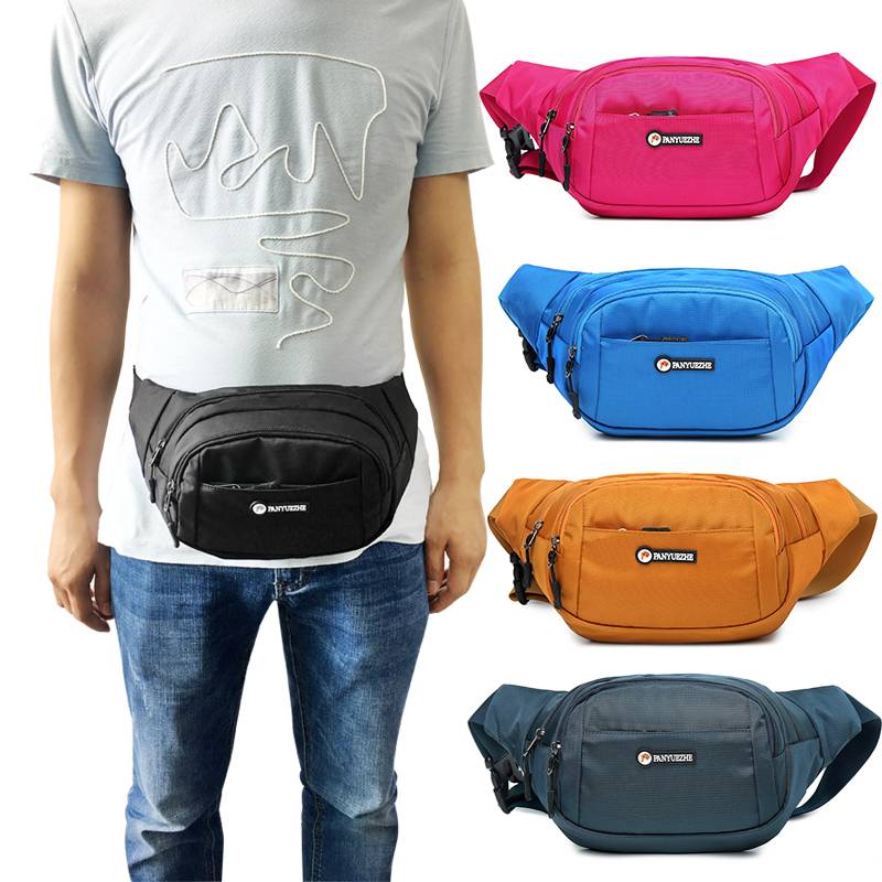 Wastebao Men's Outdoor Travel Site to work in large capacity, large capacity, cashiers, cash, leisure female universal running sports anti -splash