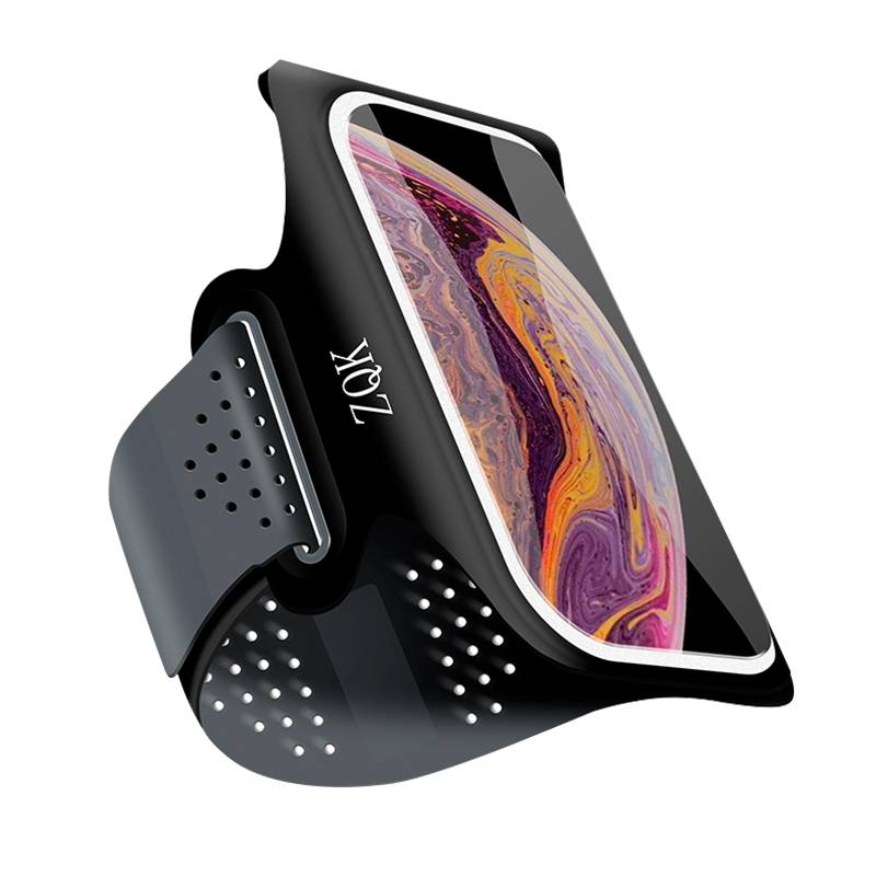 Running mobile armbags, sports bags, and general wrist bags with arm-sets on their outside fitness equipment