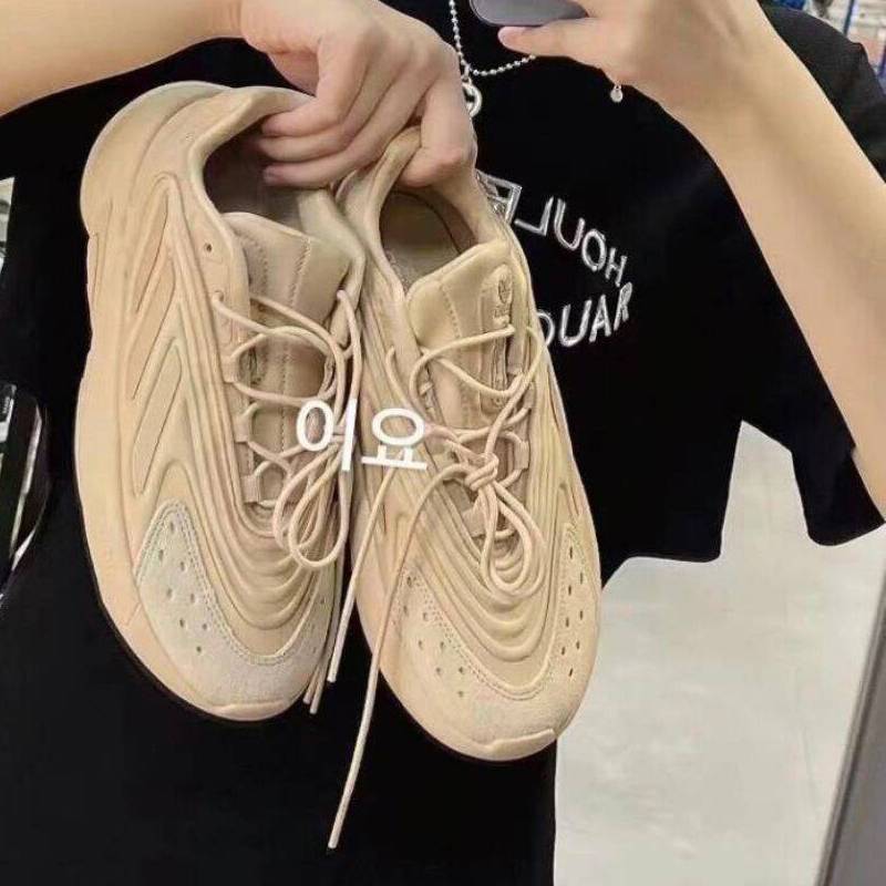 Retro daddy shoes ozelia sports shoes casual David Sanye running shoes men and women shoes Qing Adi thick bottom shoes