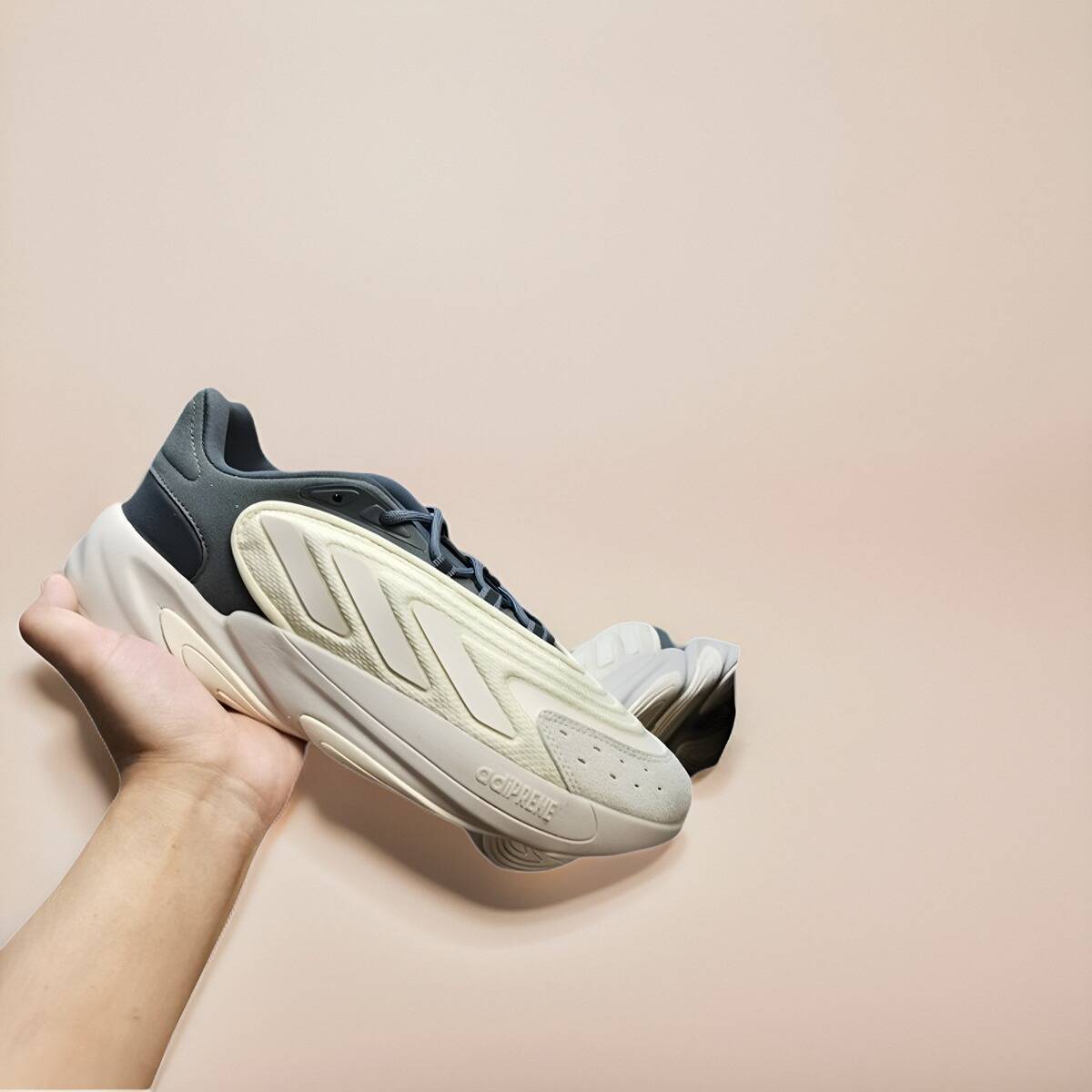 Retro daddy shoes ozelia sports shoes casual David Sanye running shoes men and women shoes Qing Adi thick bottom shoes