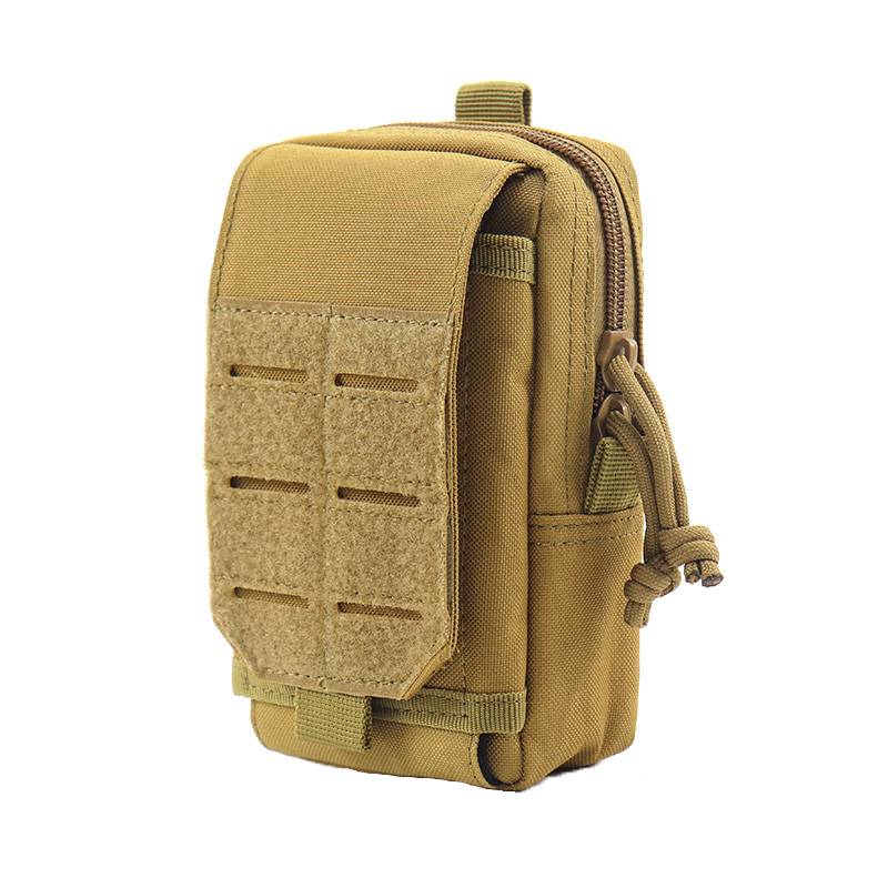 New mobile phone bag men's multi -function outdoor tactical waist bag men's mobile phone bag waist hanging bag running waterproof and fitness tourism