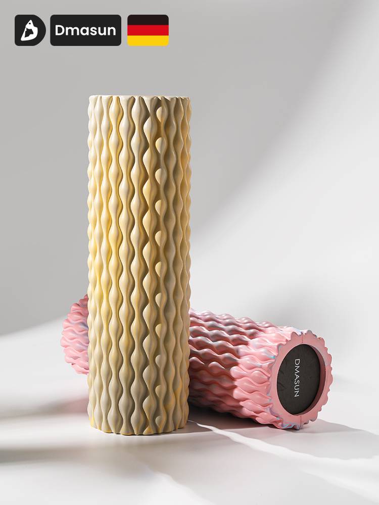 DMASUN foam a shaft solid muscle relaxation massage roller professional fitness yoga auxiliary equipment pillar wolf tooth stick