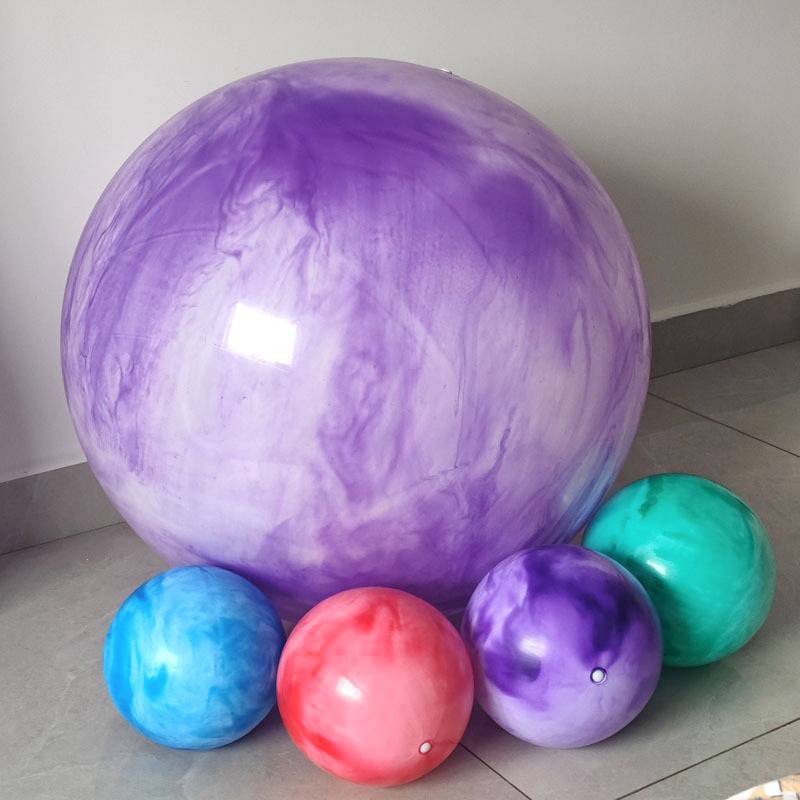 Plati small ball fitness yoga ball thickened explosion -proof basin floor muscle training for pregnant women dedicated to giving birth and fascia stretch ball