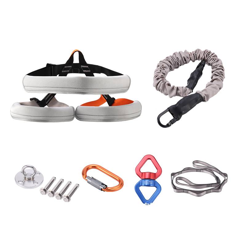 Indoor bungee dynamic belt equipment, belt belt flying sky protective pants bungee suspension air yoga elastic rope