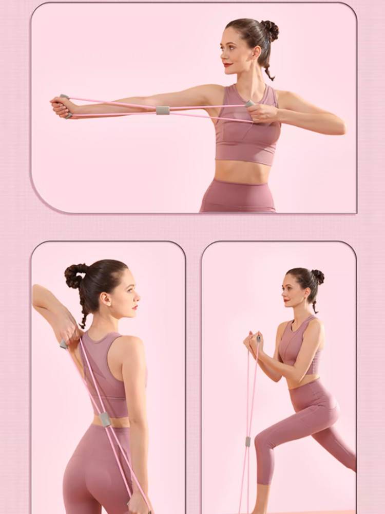 Fitness equipment Furnishing exercise exercise physical pedaling tension yoga female weight loss thin belly artifact full set