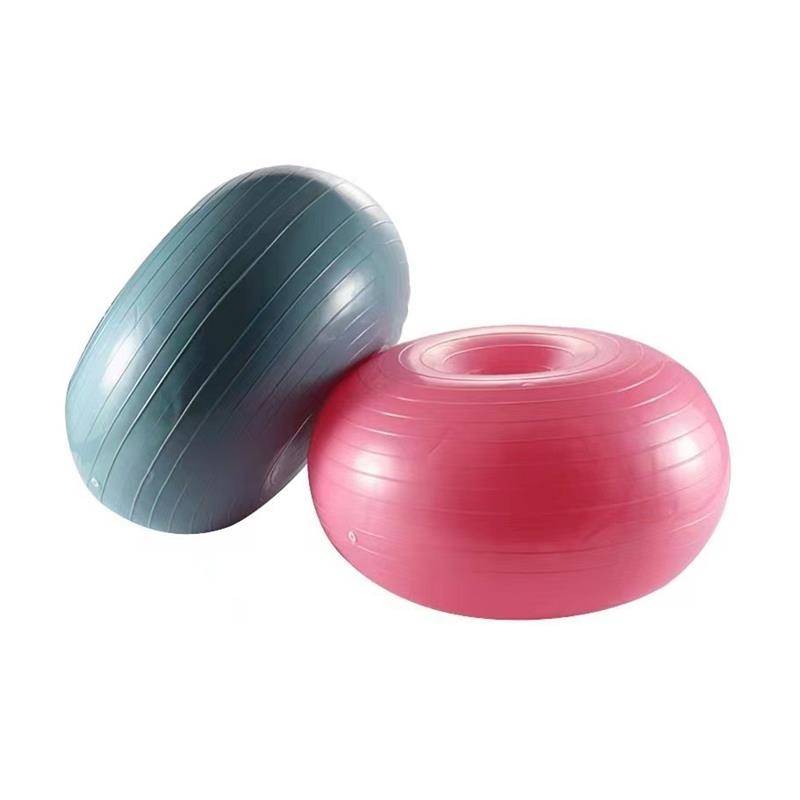 Thicked explosion -proof genuine environmental protection, tasteless balanced fitness Pilate yoga ball donuts apple ball pregnant women maternity