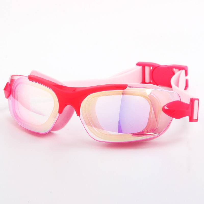 Children's waterproof fog high -definition high -definition swimming mirror frame male and female swimming spending spending spending spending can regulate professional sports equipment