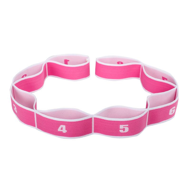 Children's segmented adult dance yoga special tension balm ballet stretch band digital eight grid elastic band