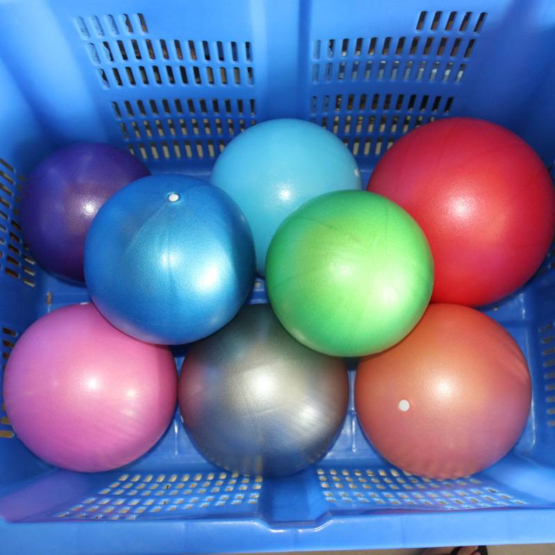 Thickened explosion -proof Plasi Yoga small ball small ball trolley puppet children to shoot balls for maternity after gardening rehabilitation equipment fitness ball