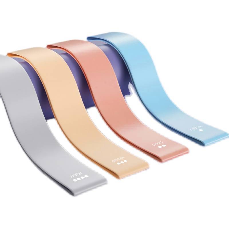 Plastic band -fitting female men's beautiful buttocks ring resistance band strength training skinny leg artifact yoga hip pull tape