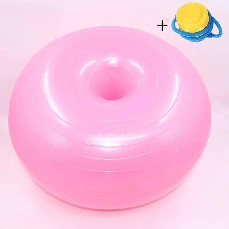 Thicked explosion -proof genuine environmental protection, tasteless balanced fitness Pilate yoga ball donuts apple ball pregnant women maternity