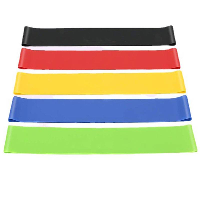 Elastic band of squatting hips, female resistance band strength training male yoga fitness equipment hip elastic ring pull tape