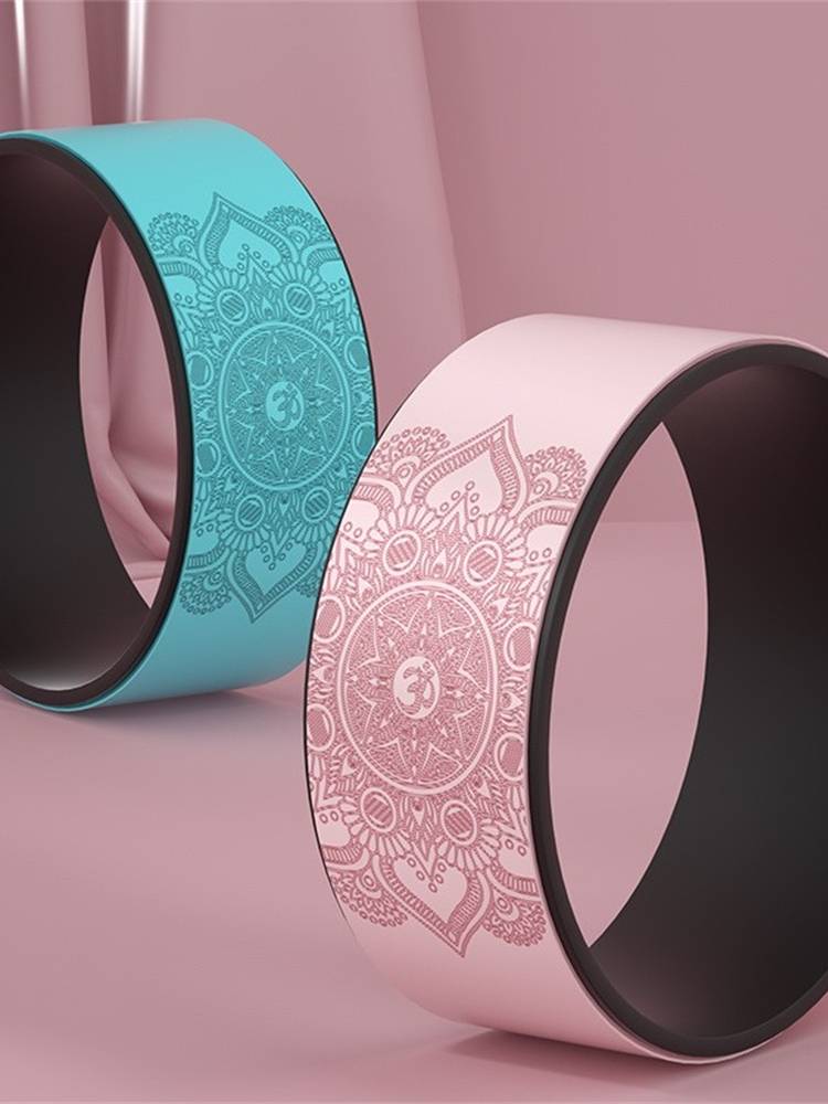 Yoga wheel back yoga wheel beginner fitness yoga equipment behind the bend of the roller roller