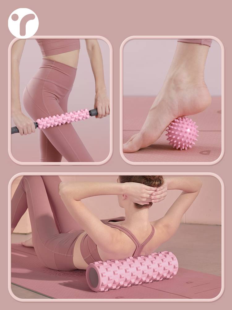 Roller Backing Master Foam Shaxis Muscle Relax of Thin Leadpods Wolf Teeth Massage Massage Wolverine Pillar Rolling Tube Langya Rolling Wheel
