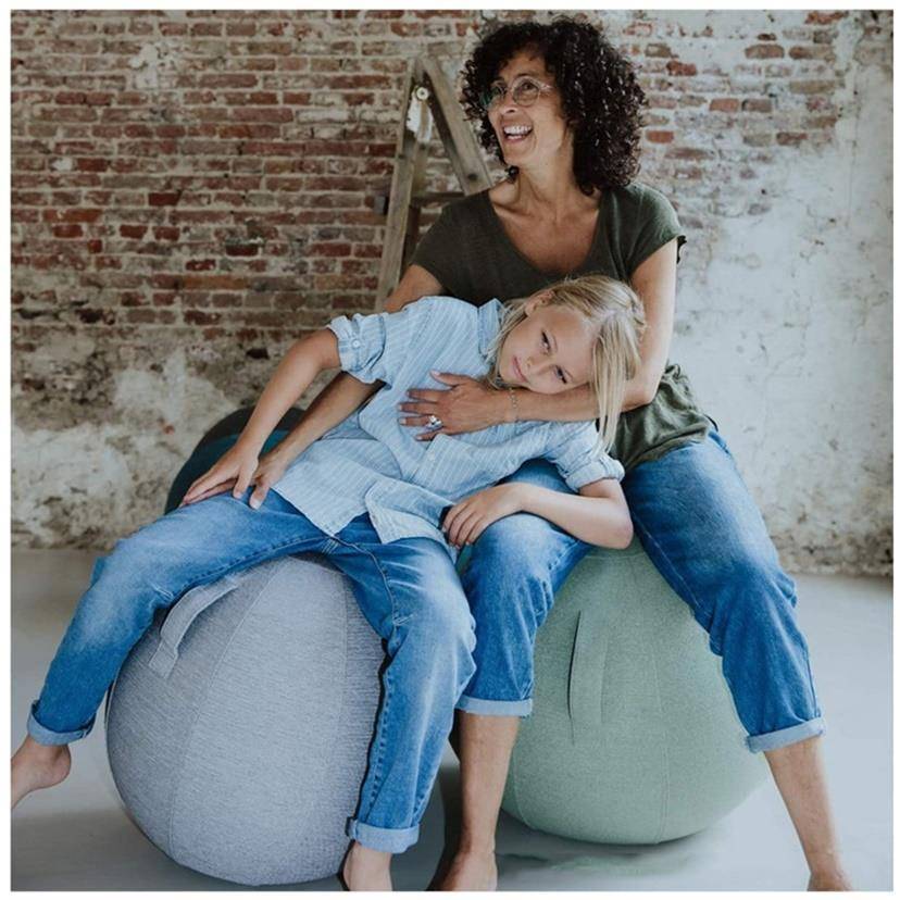 During pregnancy, the time artifact Plasifier transportation pregnant women's sports equipment stretch the anti -dirty yoga ball protection suit chair