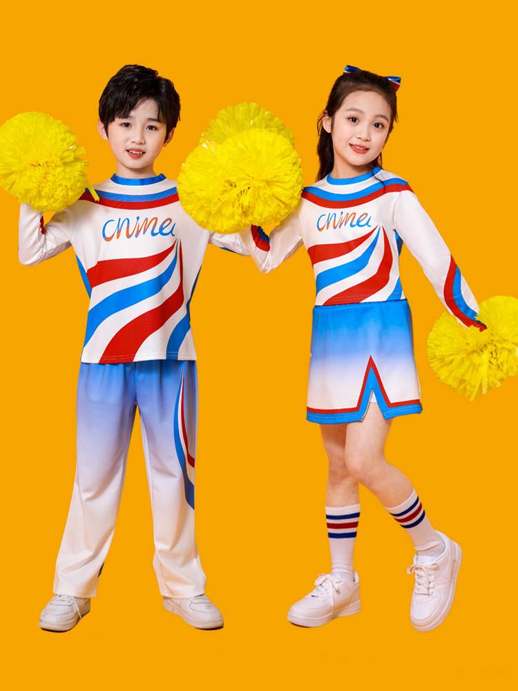 Children La La Team Lara Fuck Costume Primary and Middle School Students Competitive Jianmei Fuck Long Sleevey Exercise performance service