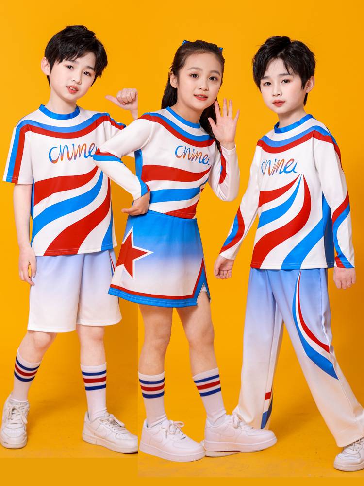 Children La La Team Lara Fuck Costume Primary and Middle School Students Competitive Jianmei Fuck Long Sleevey Exercise performance service