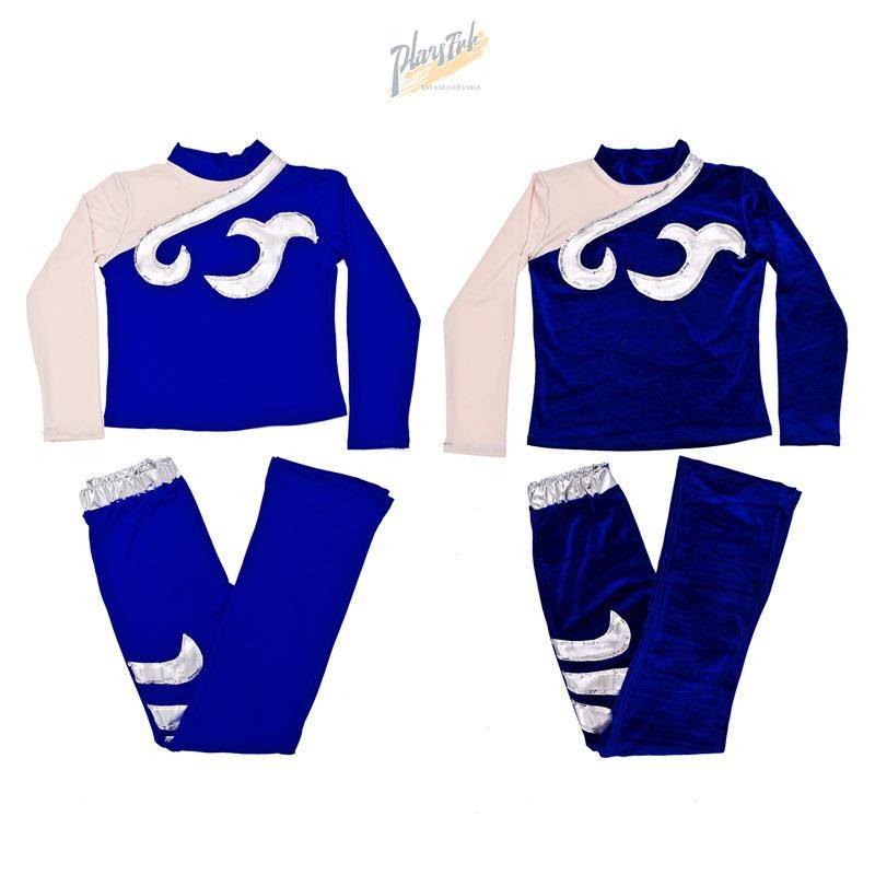 New models thin adult students slim -fit lays fitting competition dance service group performance cheerleading clothing