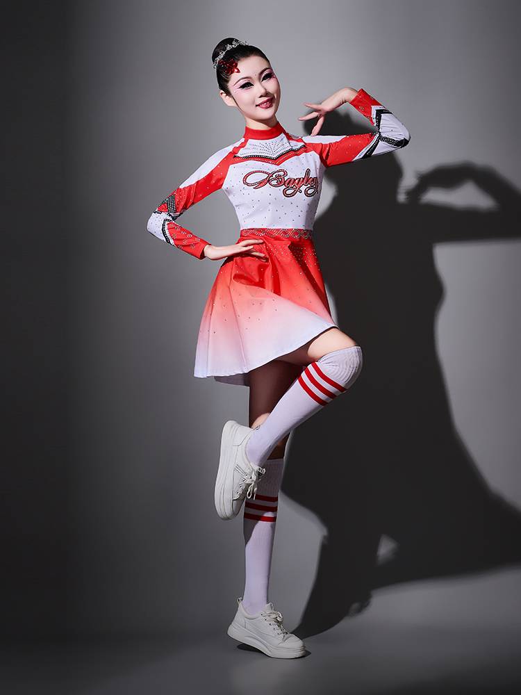 Primary and secondary school La La Fuck Lala team uniform adult La La Kaomao performance clothing actress performance service competition uniform