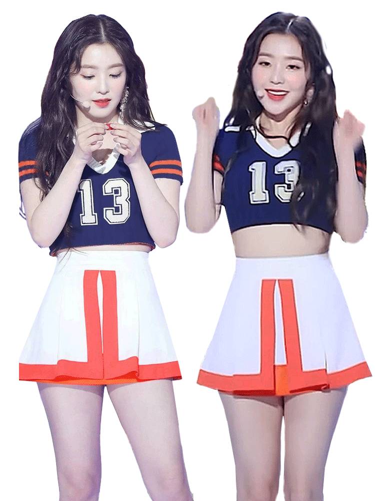 New cheerleader clothing women's team adult football baby la la la la lacoon performance dance bodybuilding suit