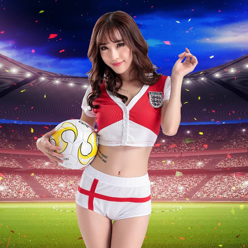 Adult Female Aesthetic Performance Clothing La Rubao World Basketball Football Baby Cup Lala team clothing women's set
