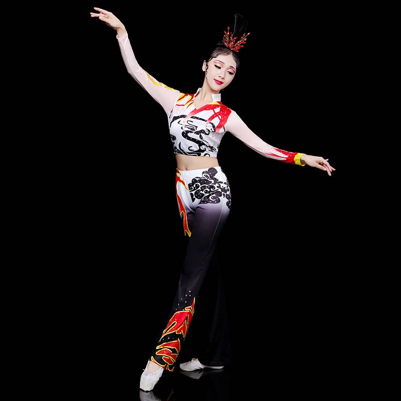 Bodybuilding clothing fitness performance service gymnastics sports meeting cheerleading cheerleading team clothing adult suit