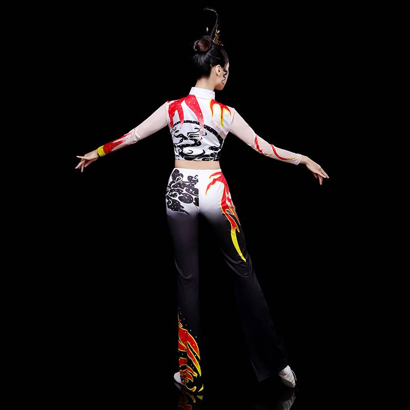 Bodybuilding clothing fitness performance service gymnastics sports meeting cheerleading cheerleading team clothing adult suit