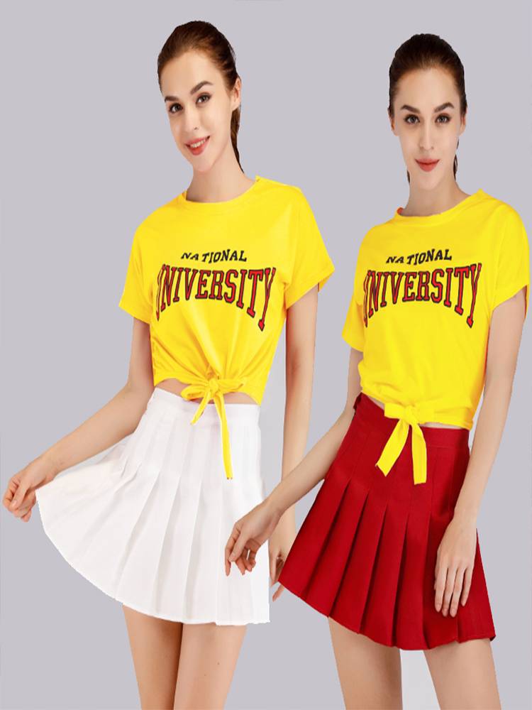 Student Games Lara team performing women's goninnia football baby jazz dance cheerleading performance suit suits