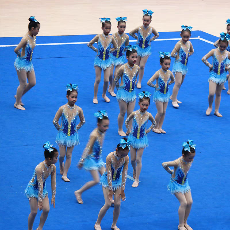La La team uniform girls and girls performing clothes La La Fuck Dance Competition Games Fair Aesthetic Performance Server Jazz Dance