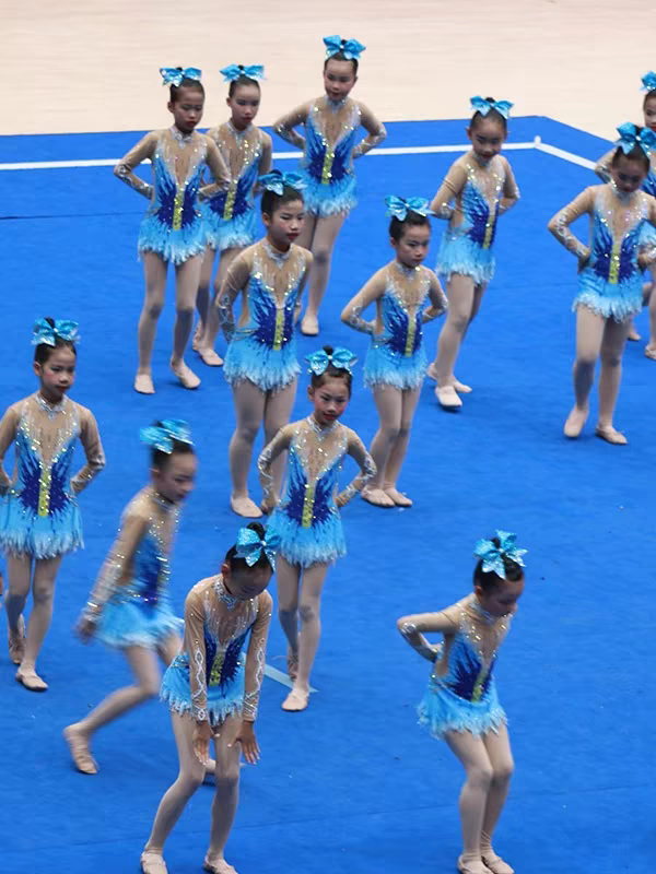 La La team uniform girls and girls performing clothes La La Fuck Dance Competition Games Fair Aesthetic Performance Server Jazz Dance
