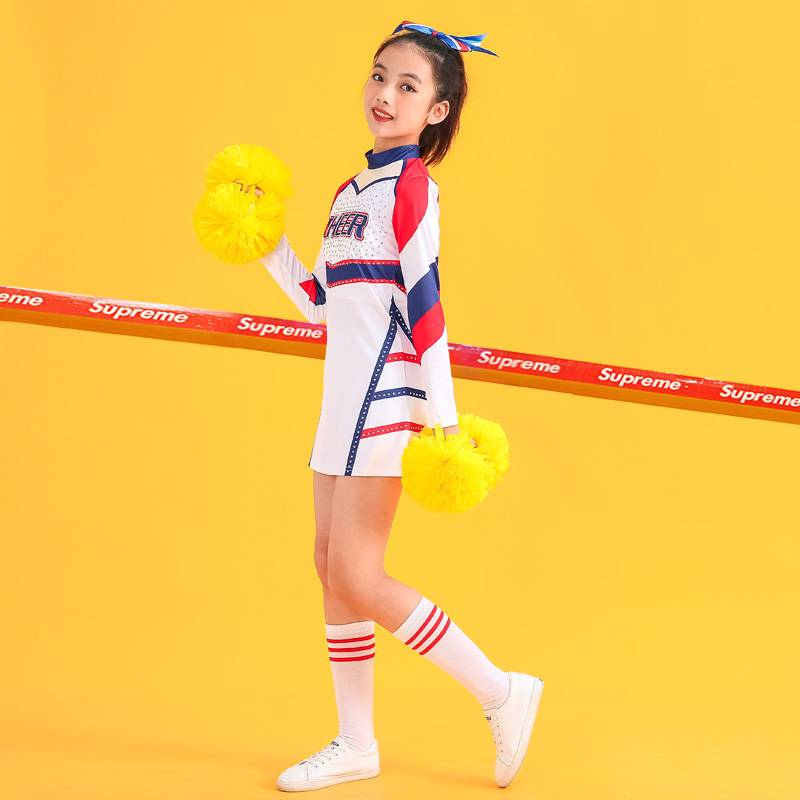 Professional cheerleading competition performance service women's competitive Jianmei exercise campus sports meeting basketball cheerleading team uniform