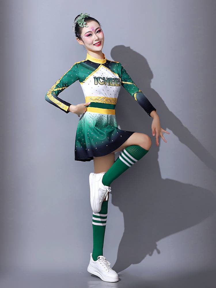 Professional custom cheerleading competition clothing female bodybuilding gymnastics performance, Lara team dance performance adult