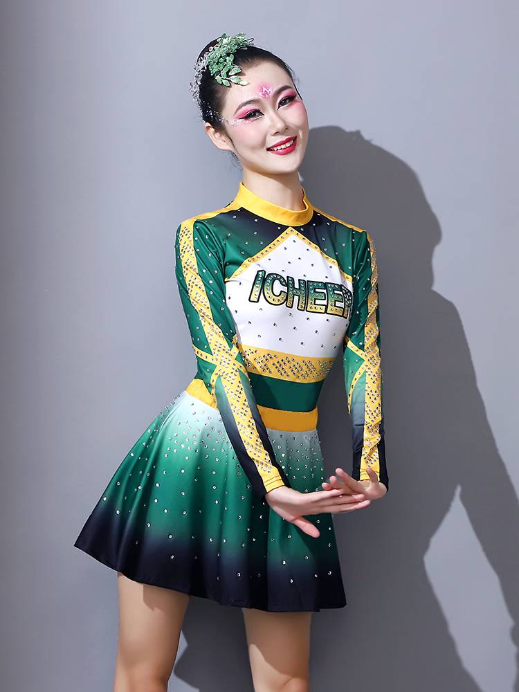 Professional custom cheerleading competition clothing female bodybuilding gymnastics performance, Lara team dance performance adult