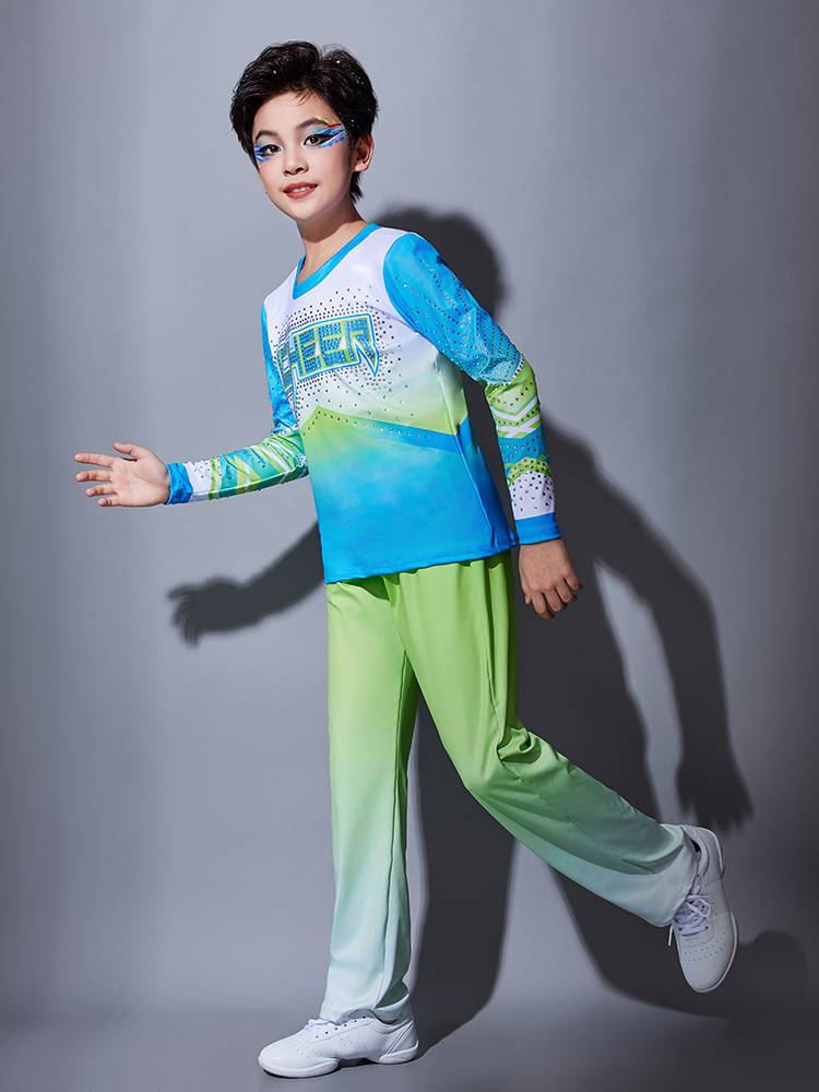 Children's La La Fuck Dance Performance Service Server Primary and Secondary Student Men and Women Lara Team Service Jianmei Broadcasting Gymnastics Clothing