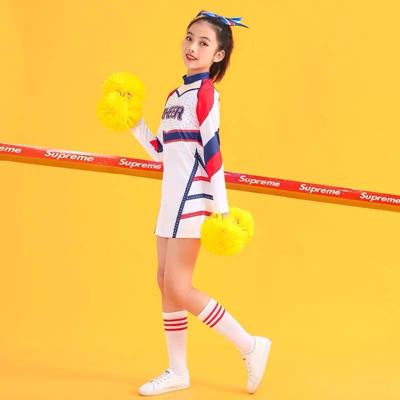 Professional cheerleading competition performance service women's competitive Jianmei exercise campus sports meeting basketball cheerleading team uniform