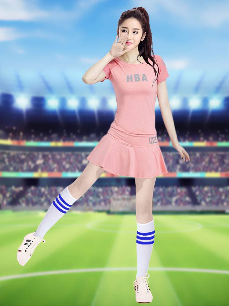 La La Ko Kenju Dance Dance Clothing European World Football Baby Cup Adult Girls Group La La Team Performance Service
