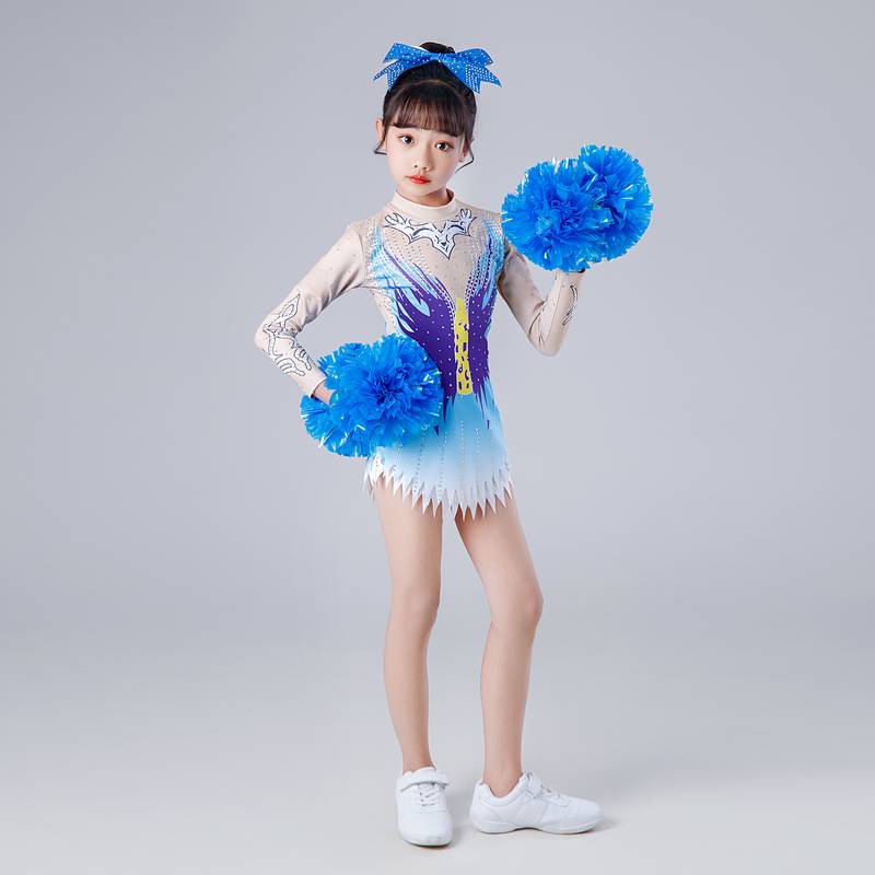 Liuyi La team performing clothing girls performing clothes, cheerleading dance competition uniforms, bodybuilding