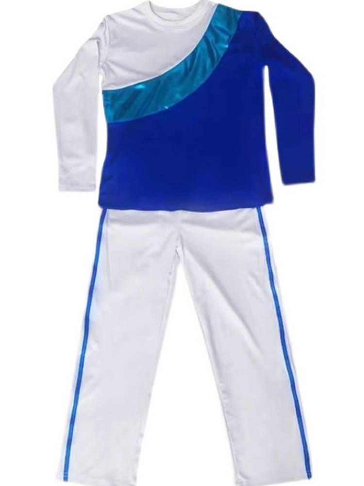 Primary and secondary school students radio gymnastics contest gymnastics group gymnastics watch children's square dance performance dance service