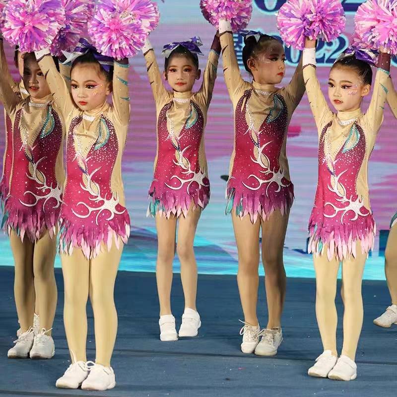 La La team uniform girls and girls performing clothes La La Fuck Dance Competition Games Fair Aesthetic Performance Server Jazz Dance